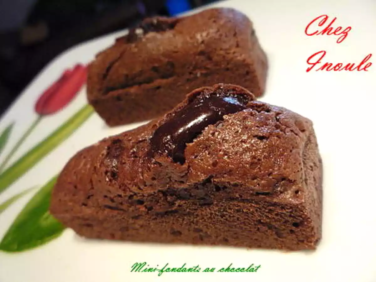 Mini-fondants au chocolat