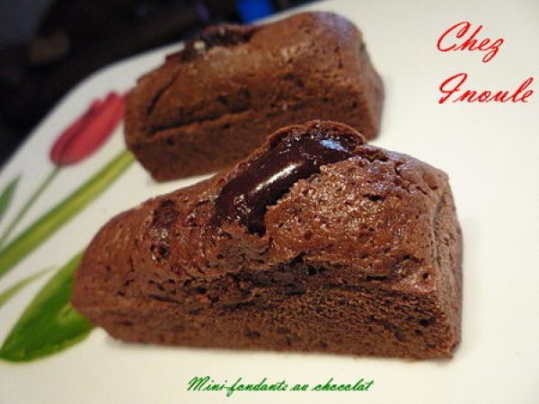 Mini Fondants Au Chocolat Recette Ptitchef