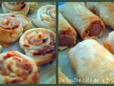 MINI-FRIANDS ET SPIRALES JAMBON-FROMAGE