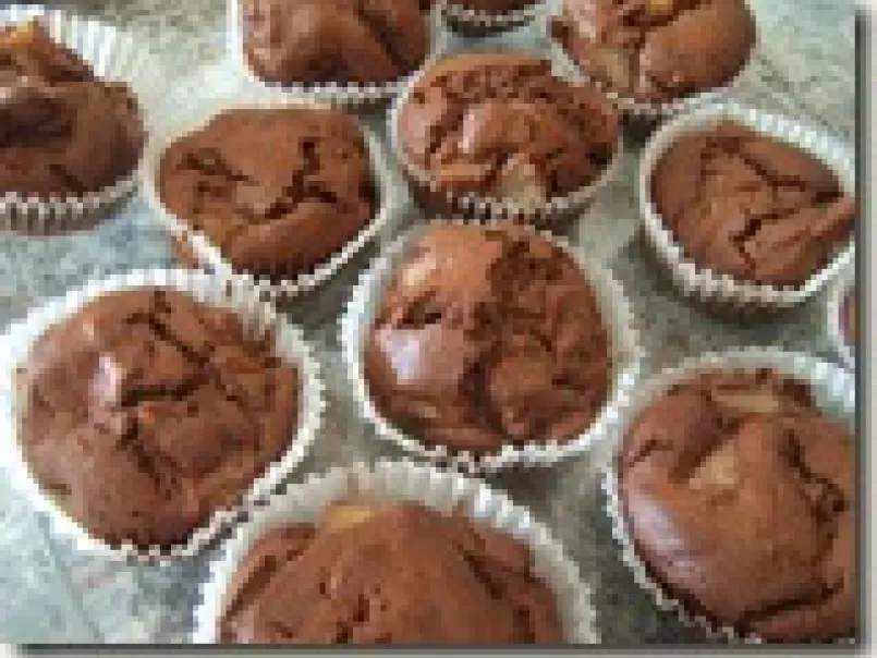 Mini gâteau poire-chocolat