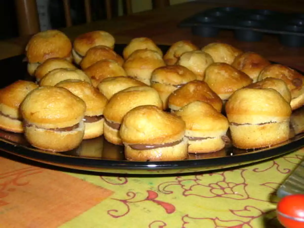 Mini gâteaux au fromage blanc et Nutella - photo 2