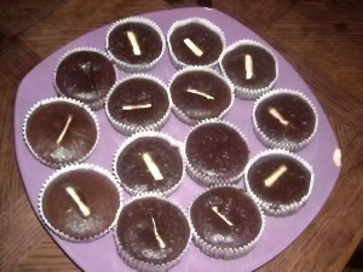 Mini gateaux aux 2 chocolats