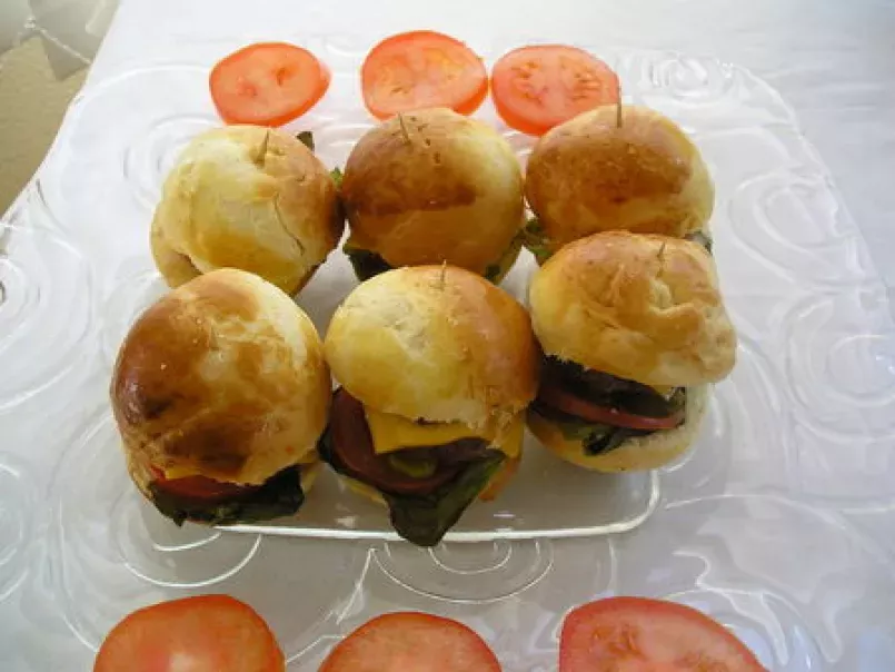 Mini hamburgers pour l'apéritif, photo 2