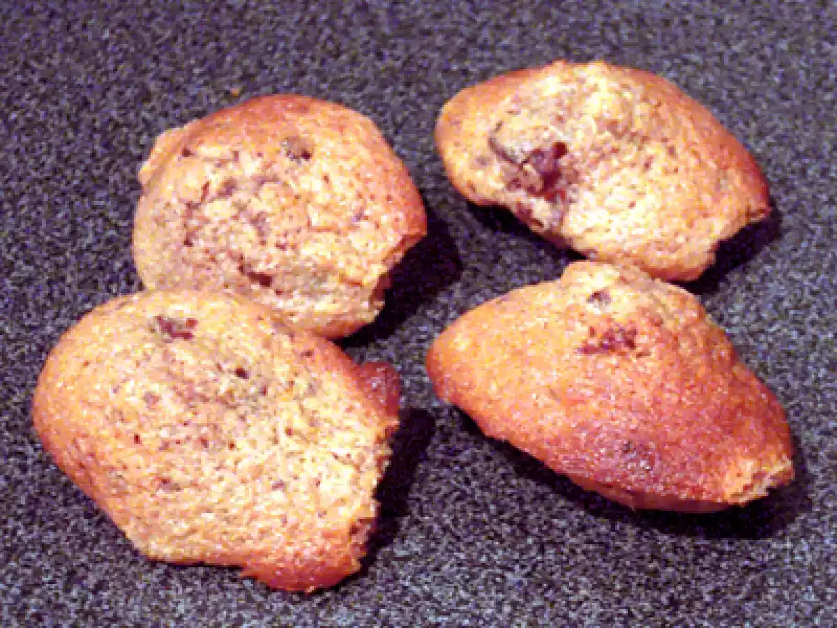 Mini Madeleines Chocolat & Pépites de Chocolat