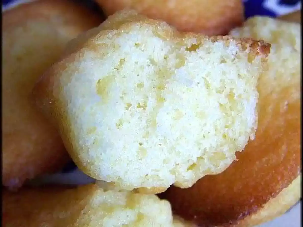 Mini madeleines de commercy au beurre demi-sel - photo 2