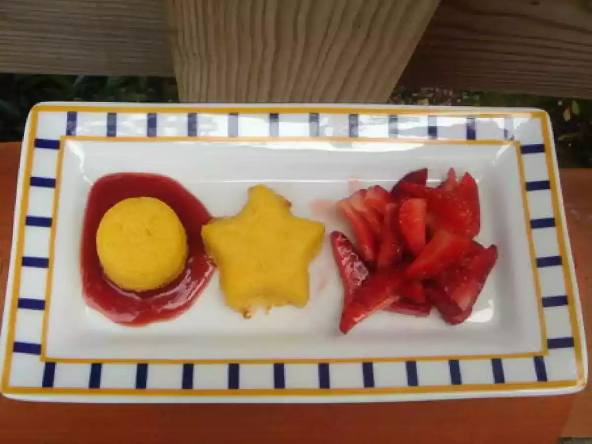 Mini millas sur lit de fraises, petite surprise gourmande - photo 2