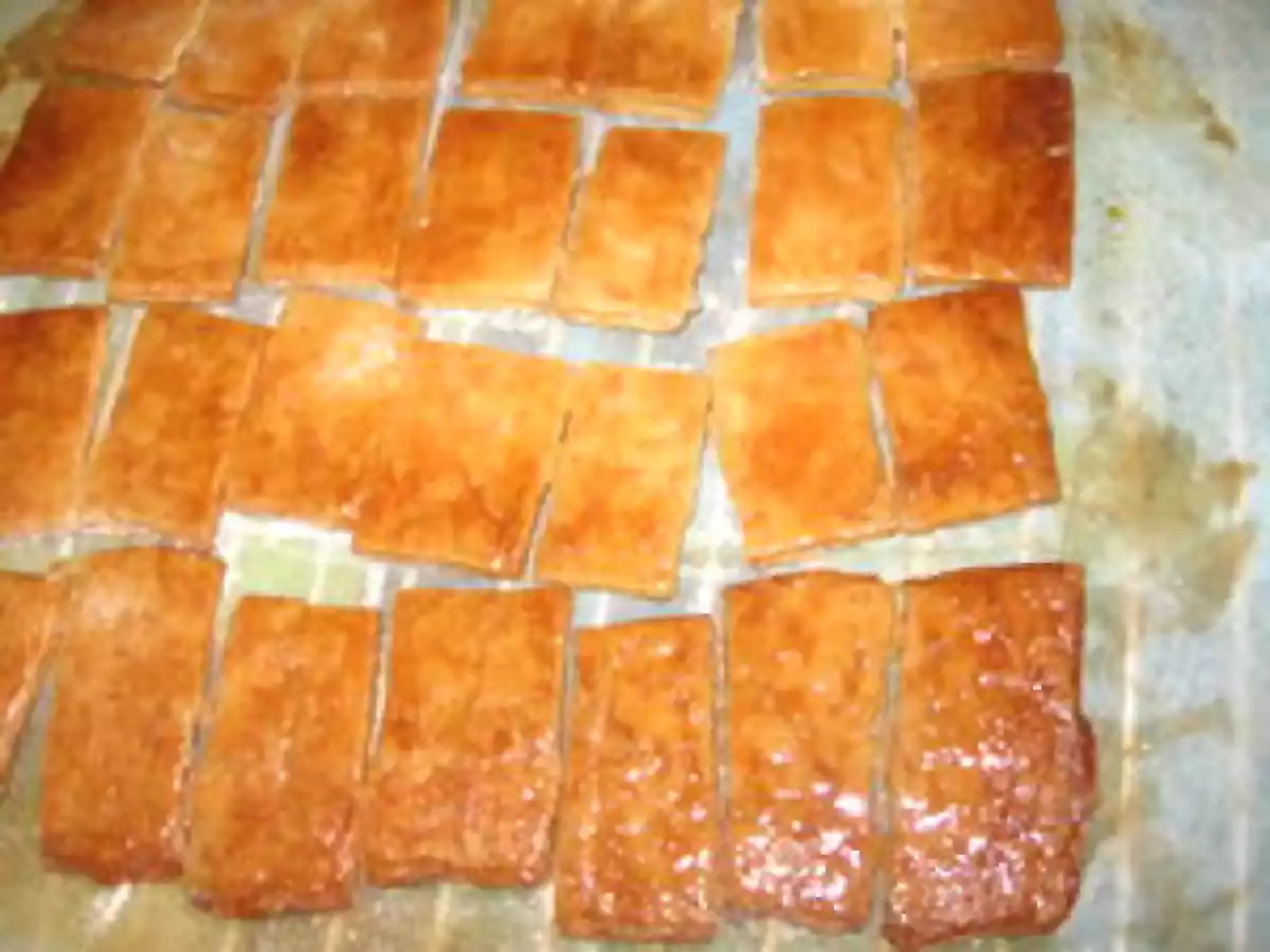 Mini mille feuille à la vanille et/ou au chocolat - photo 4