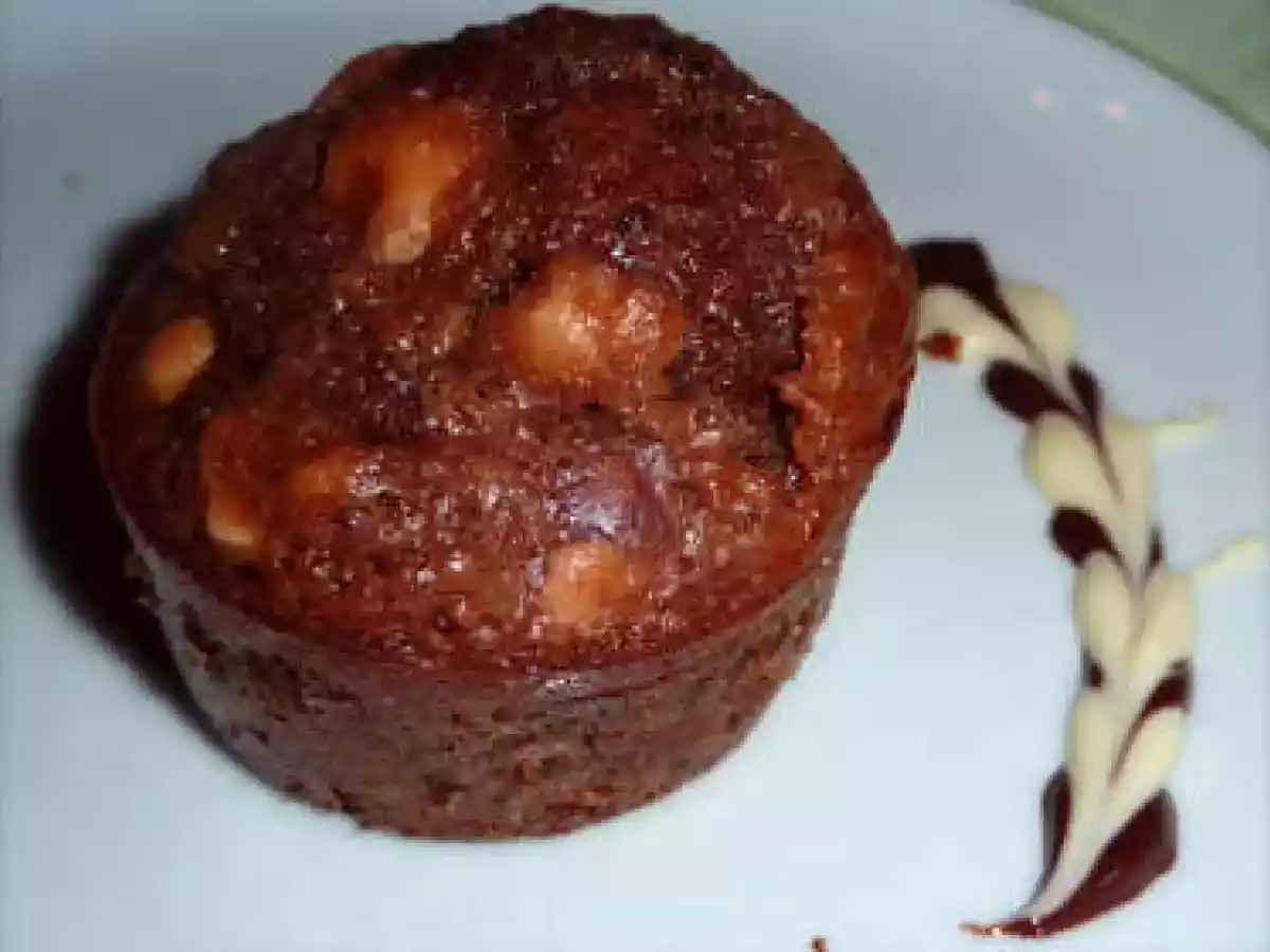 Mini Moelleux Chocolat au Lait & Noisettes, au Caramel, et Fève