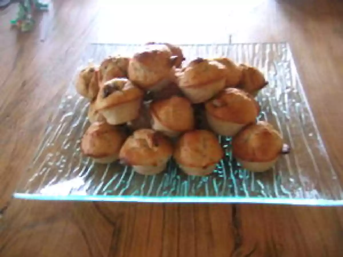 Mini muffins à la banane et pépites de chocolat - photo 3