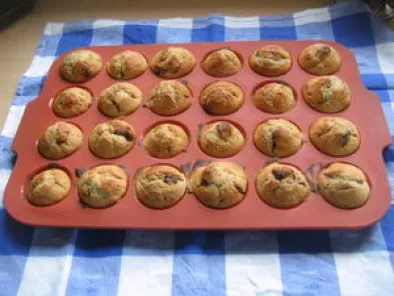 Mini muffins à la banane et pépites de chocolat - photo 2