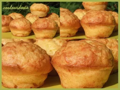 Mini-muffins à la courgette et au parmesan pour l'apéro