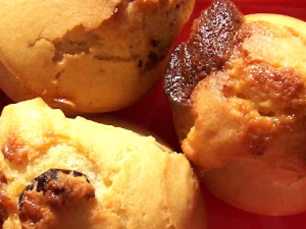 Mini-muffins au chocolat blanc et cranberries - photo 2