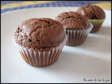 Mini muffins au goût de brownies