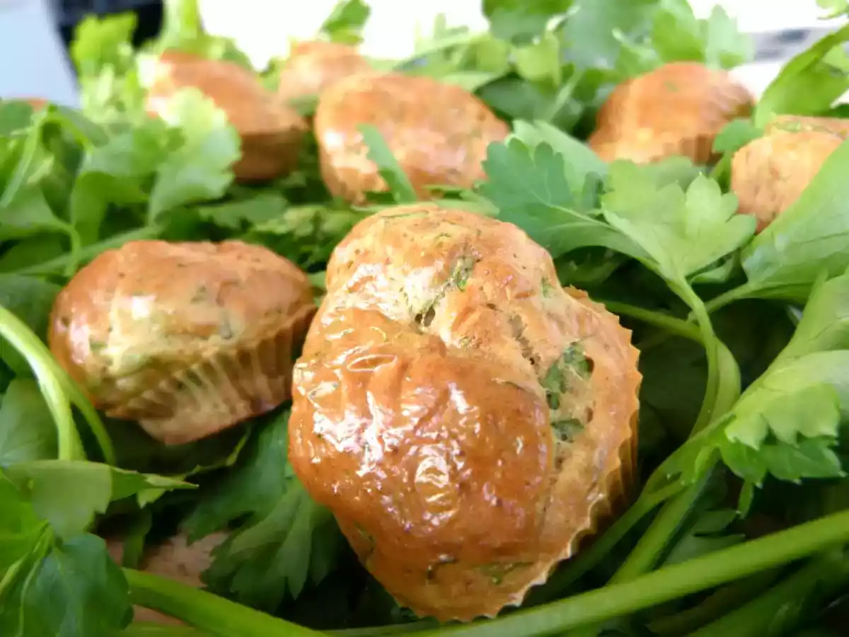 Mini Muffins aux Herbes et à l’Ail - photo 2