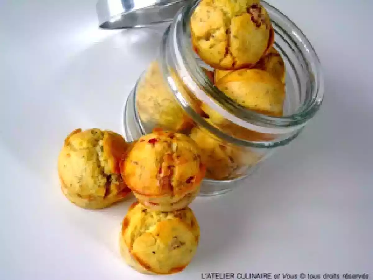 Mini-Muffins aux Lardons et au Thym - photo 2