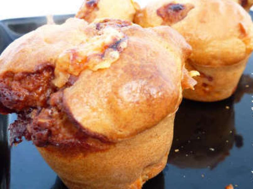 Mini Muffins Basques (chorizo, fromage basque, cerises noires) - photo 2