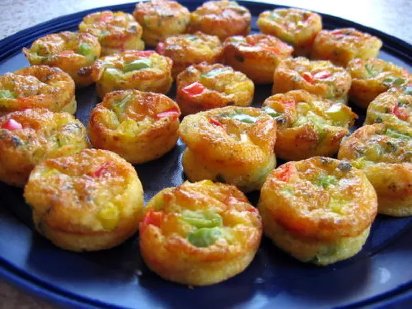 Mini muffins salés aux trois couleurs - photo 4