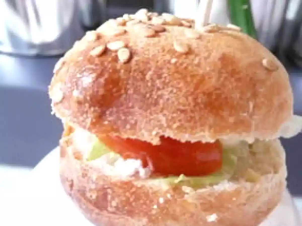 Mini pan bagnat...pour apéro dînatoire estival...