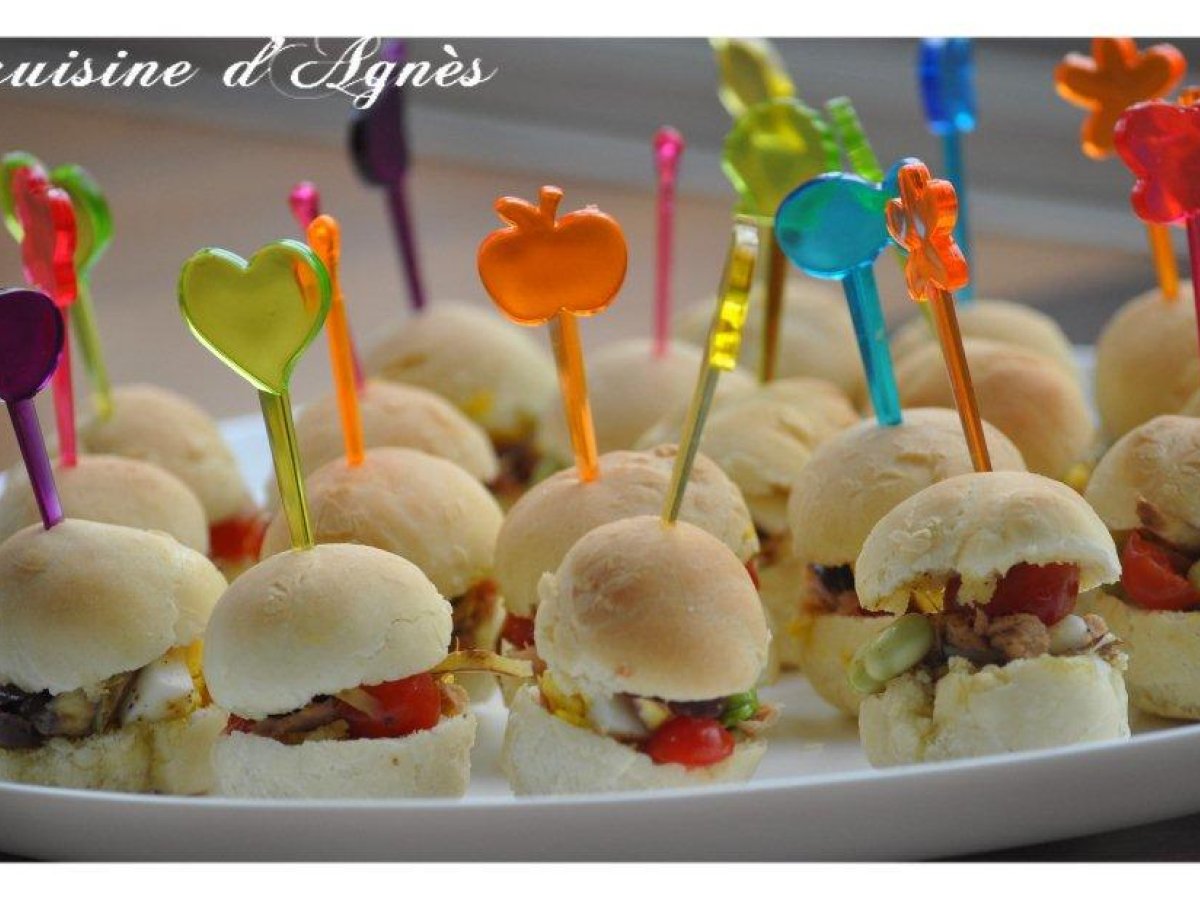 Mini pans bagnats Recette Ptitchef