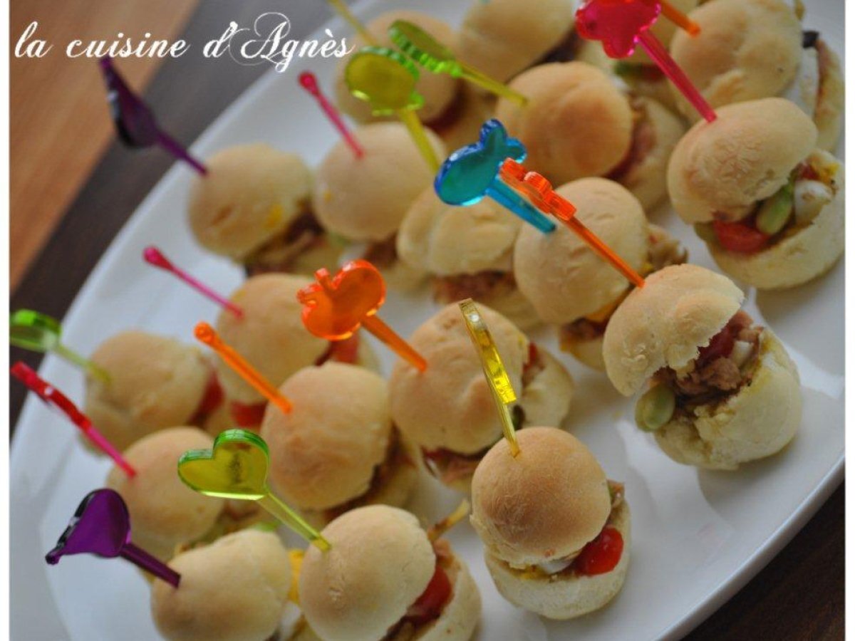 Mini pans bagnats Recette Ptitchef