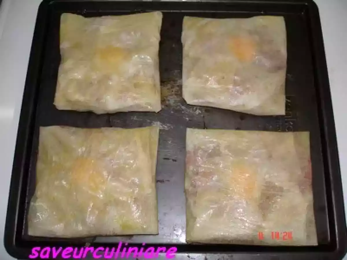 Mini pastilla au viande haché et oeufs - photo 3