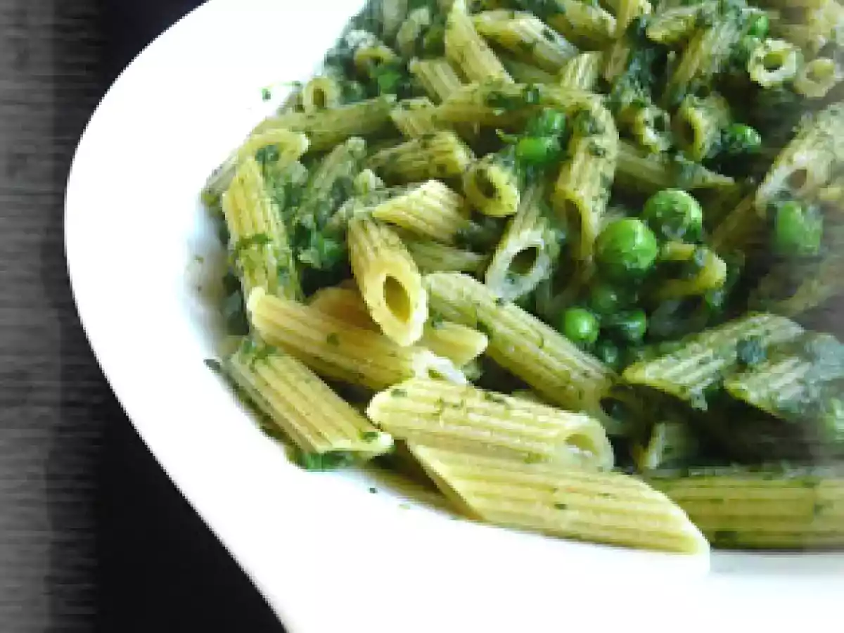 Mini Penne Rigate Piccolini à la crème d'épinards