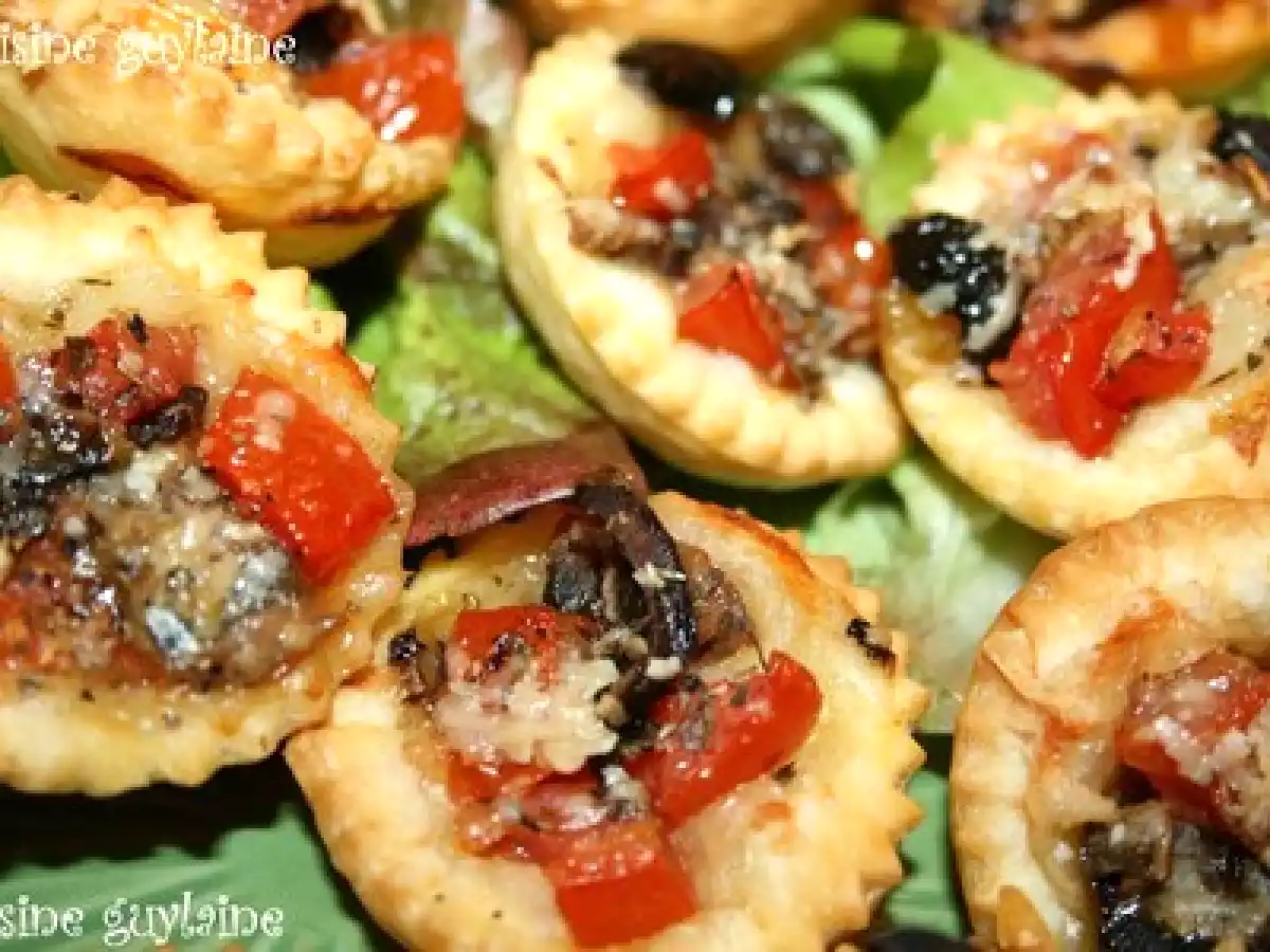 Mini-pizza aux anchois