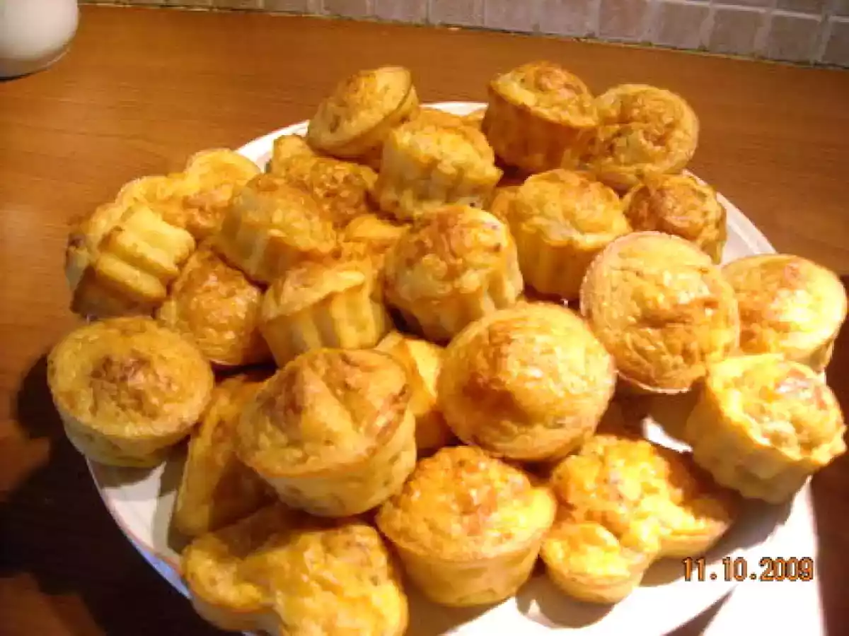 MINI PIZZAS ET MUFFINS AUX LARDONS - photo 2