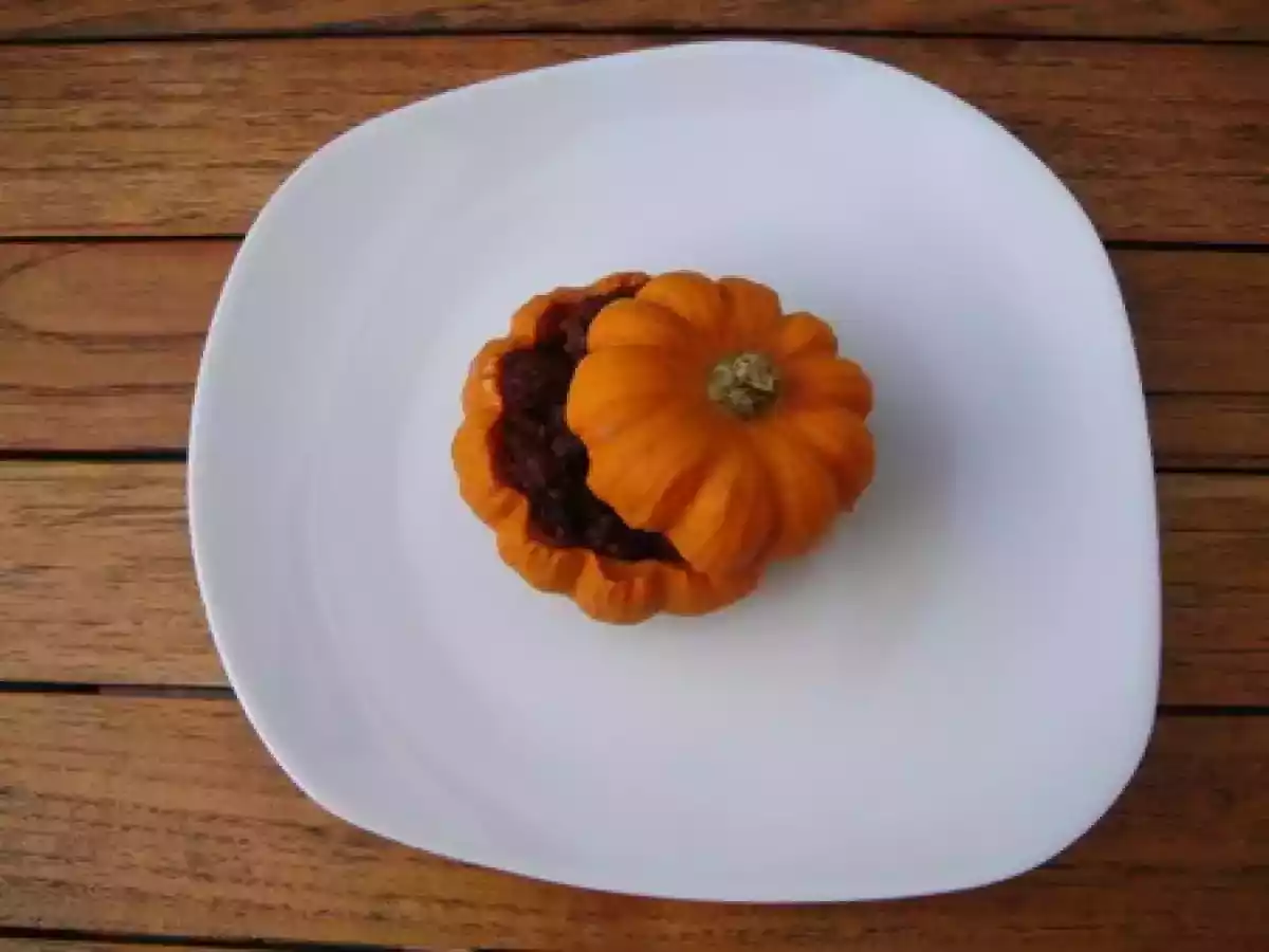 Mini potiron farci à la basquaise - photo 2