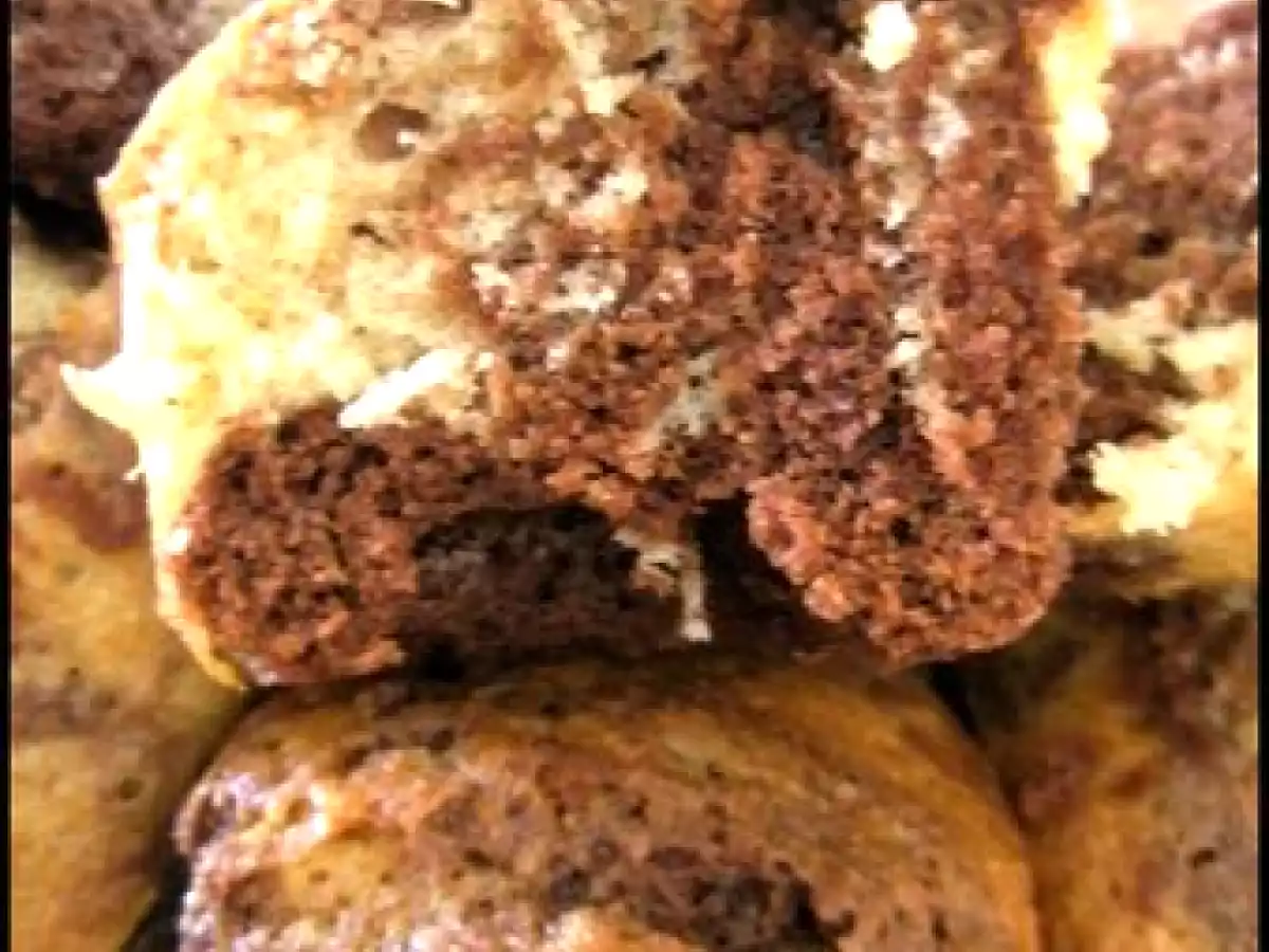 Mini quatre quart marbré