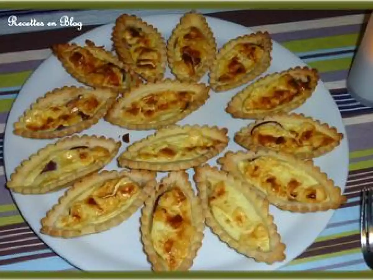 MINI QUICHES A L'ÉDAM ET AU MAGRET DE CANARD FUME - photo 2