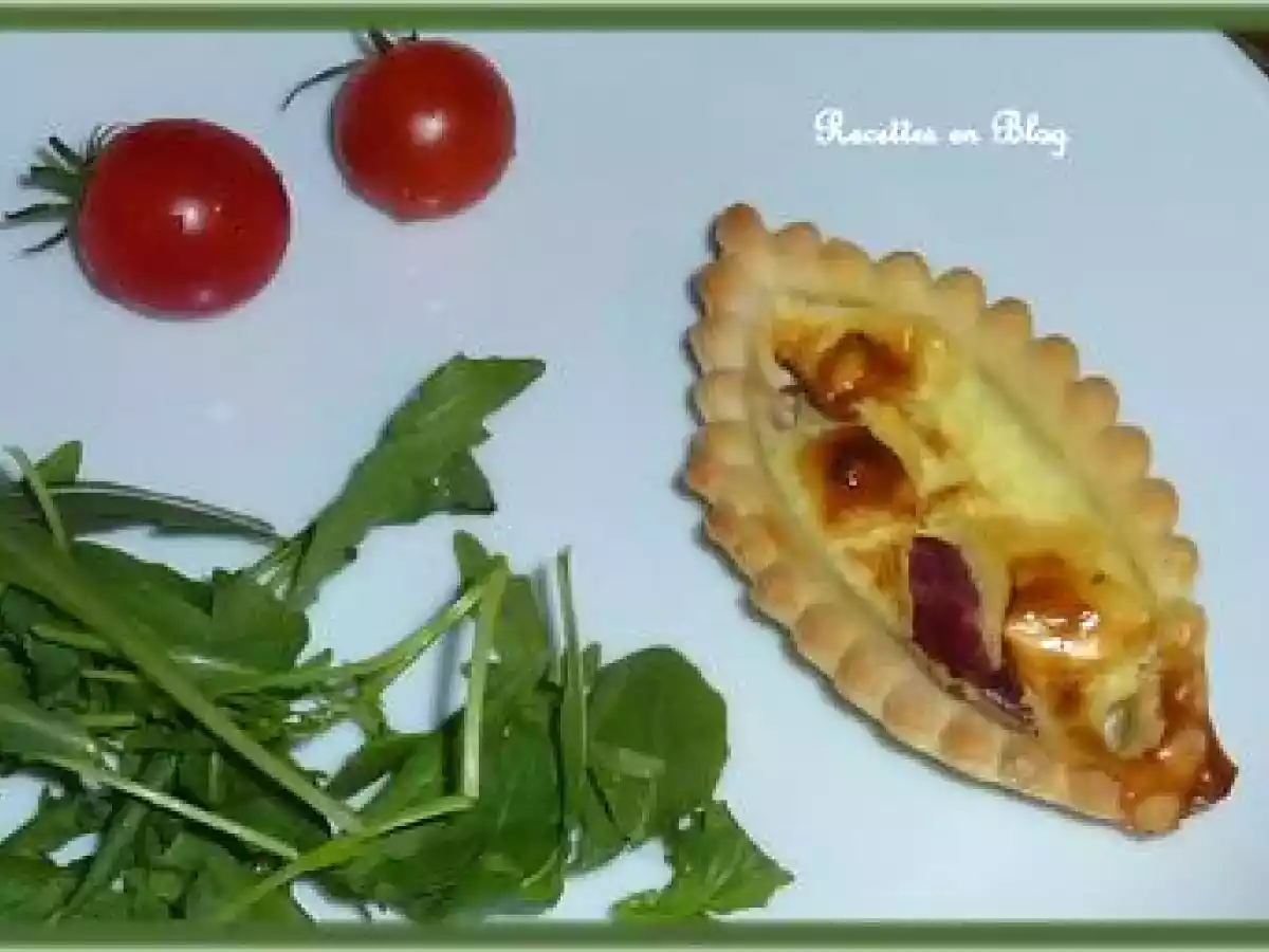 MINI QUICHES A L'ÉDAM ET AU MAGRET DE CANARD FUME - photo 3