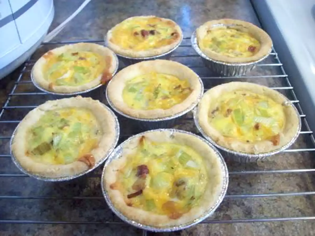 Mini quiches aux poireaux SANS GLUTEN - photo 3