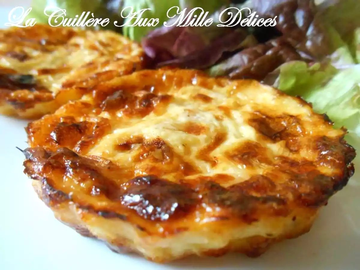 Mini quiches sans pâte saumon fumé & poireau - photo 2