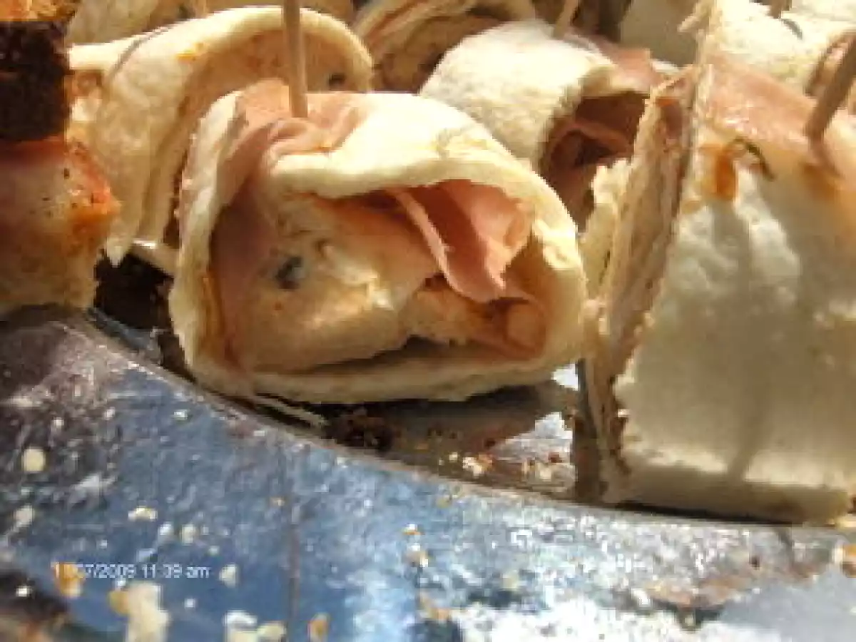 Mini-roulés de tortillas aux saveurs ensoleillées - photo 2