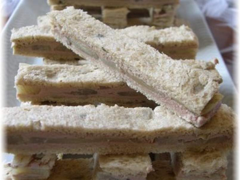 Mini-sandwiches au foie gras et artichaut - photo 2
