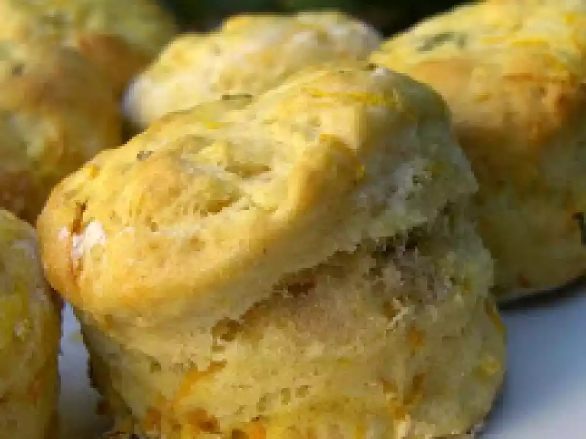 Mini scones aux carottes, thym et cumin