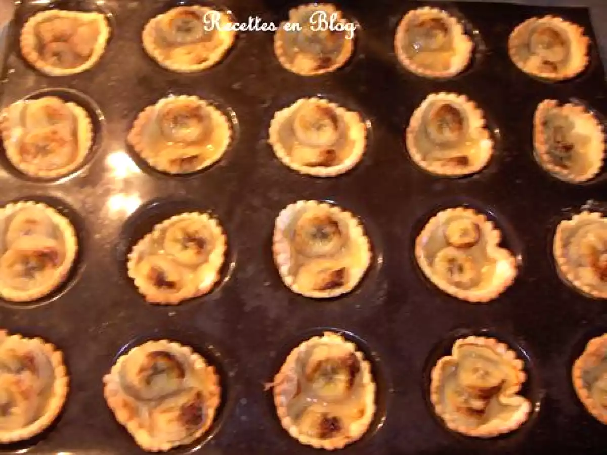 MINI TARTELETTES A LA BANANE - photo 2
