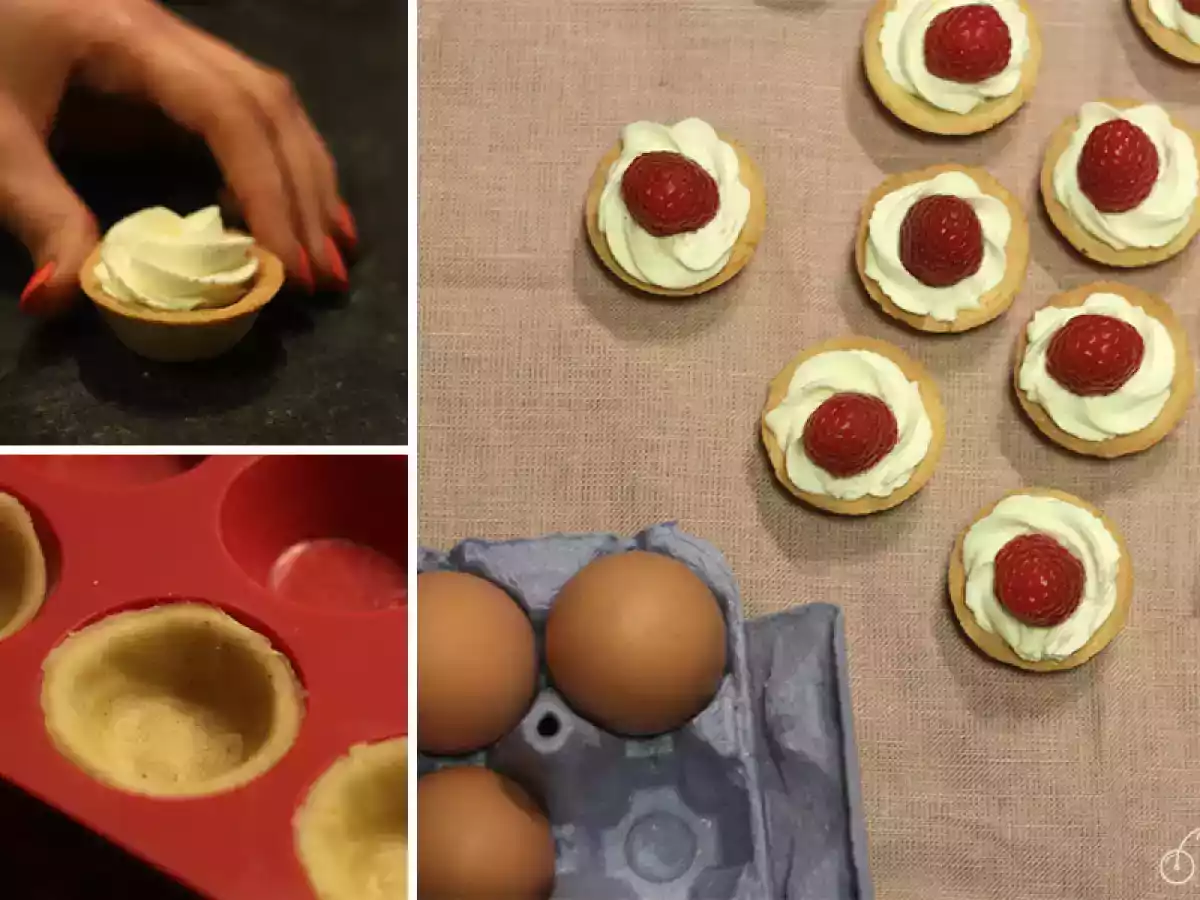 Mini tartelettes à la framboise - photo 4