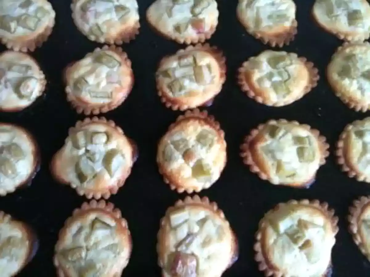 Mini-tartelettes alsaciennes à la rhubarbe - photo 2