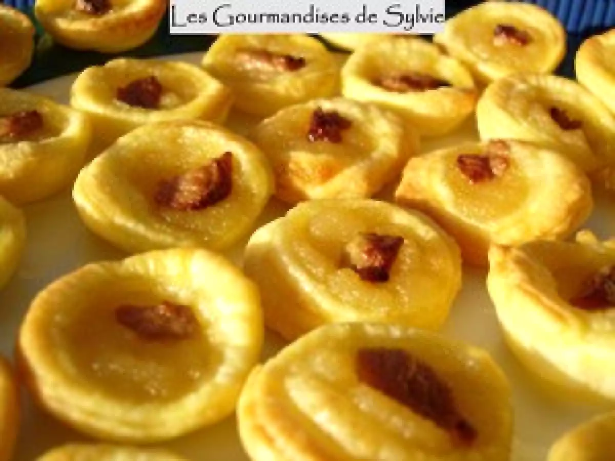 Mini-Tartelettes au Foie Gras - Bonne année et 2 ans déjà