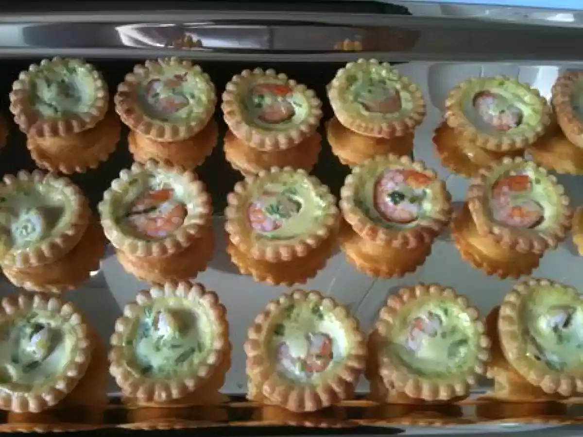 Mini-tartelettes aux crevettes et au lait de coco épicé - photo 2