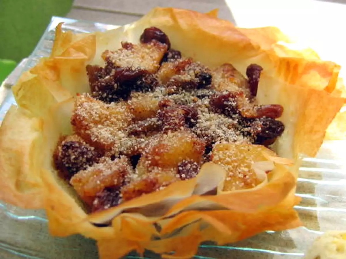 Mini tartelettes filo aux pommes et aux épices - photo 2