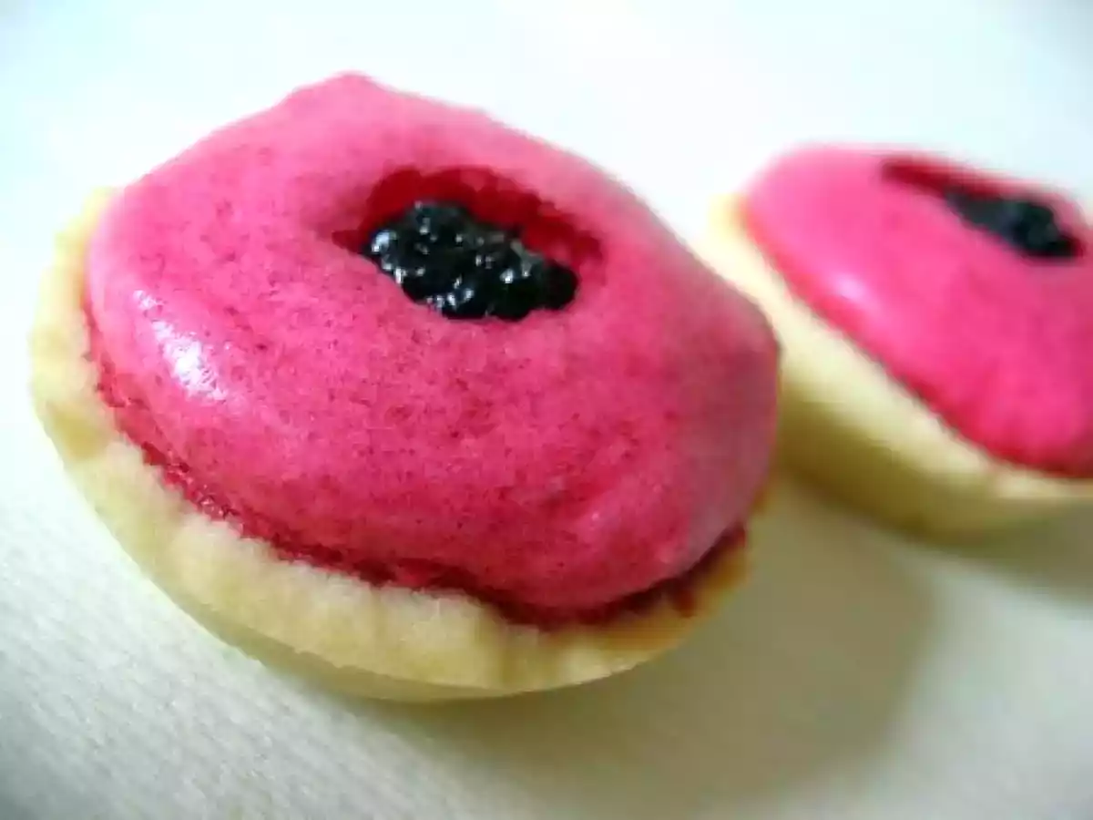 Mini-tartelettes macaronnées aux mûres - photo 2