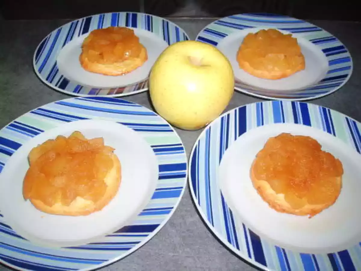 MINI TARTELETTES TATIN ... RETOUR TOUT DOUX - photo 2