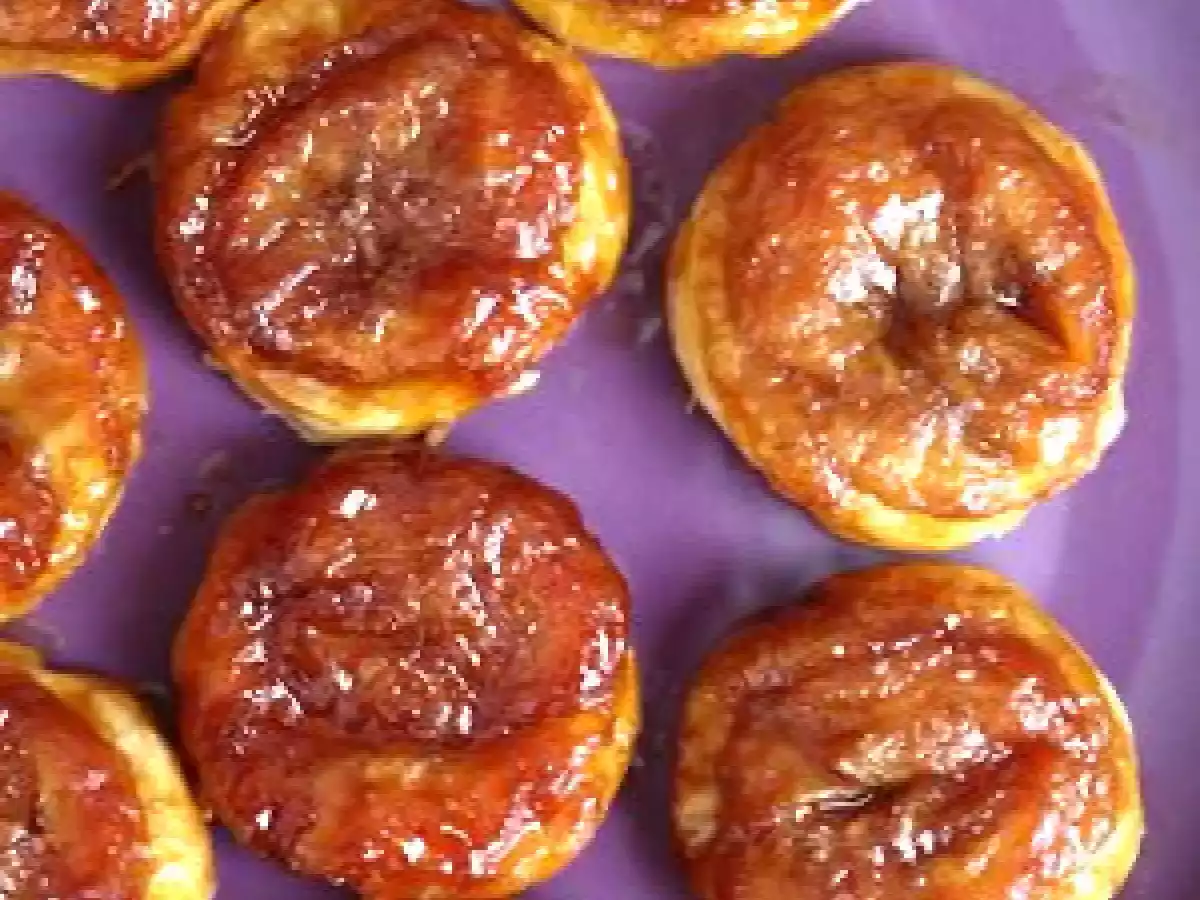 Mini tatin à la banane