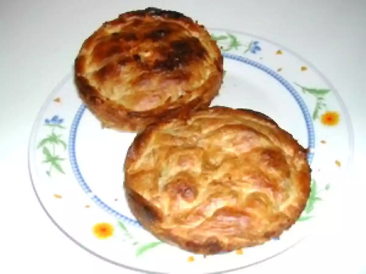 Mini tourtes saumon, poireaux, chèvre - photo 2