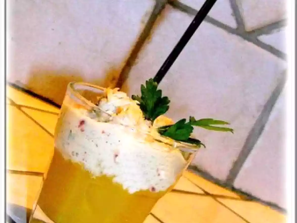 MINI VERRINES DE CRABE aux HERBES et à LA MANGUE - photo 2