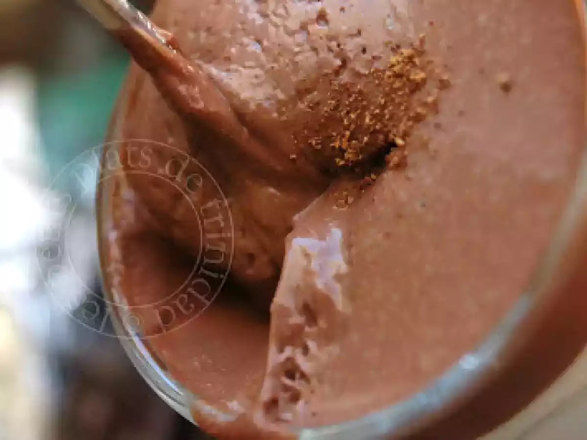 Mini verrines mousse poire et ganache chocolat noir aux épices - photo 2