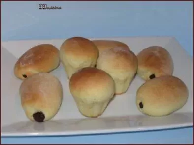 Mini viennoiseries (brioches et petits pains au chocolat)